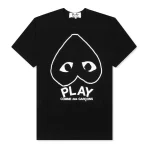 Comme des Garcons PLAY Play Inverted Outline Heart T-shirt Front