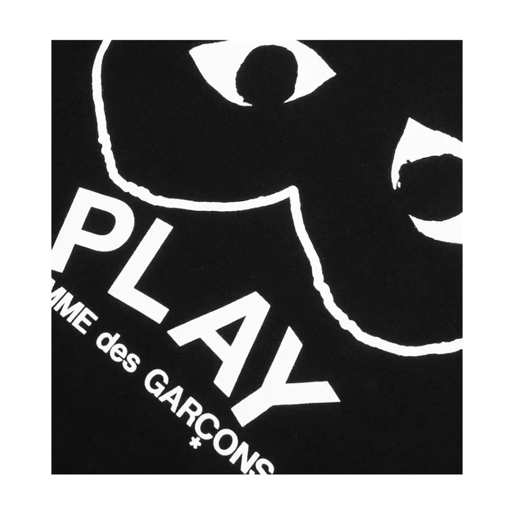 Comme des Garcons PLAY Play Inverted Outline Heart T-shirt Zoom