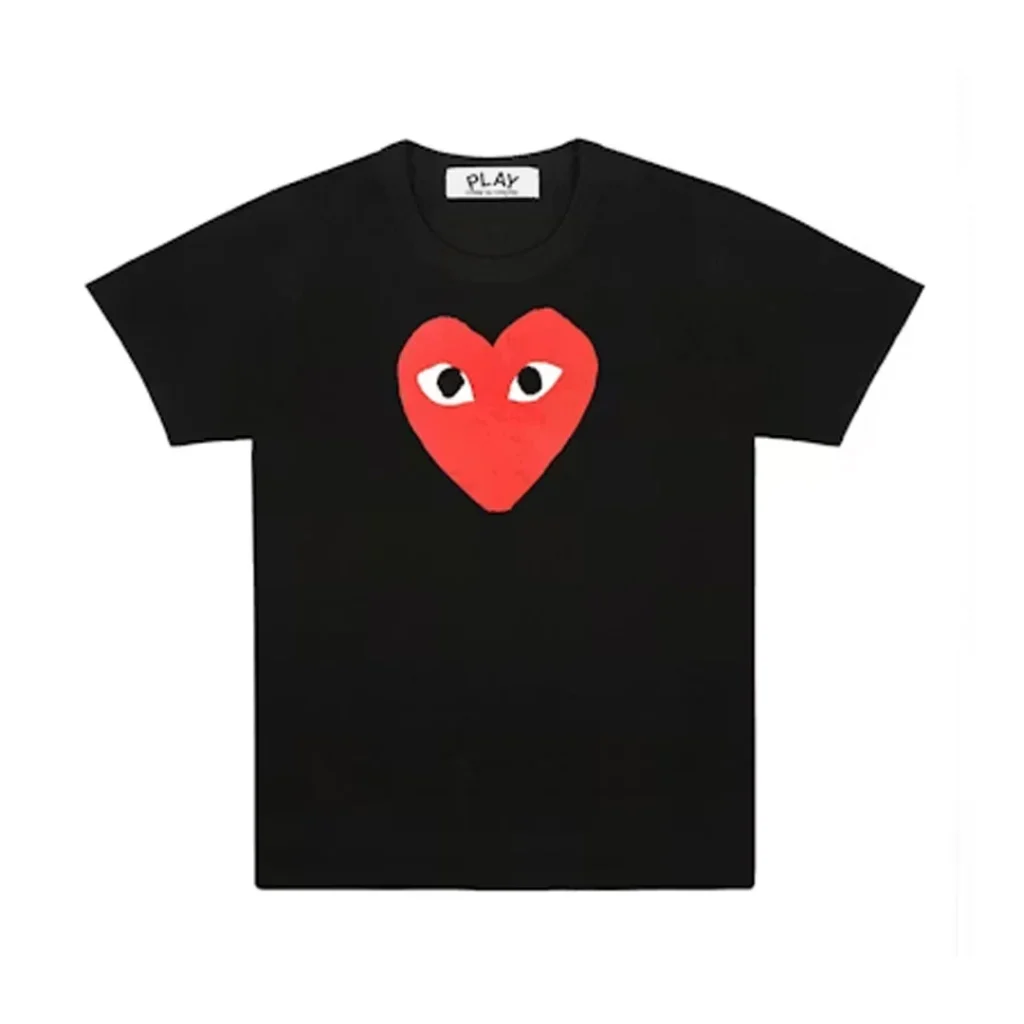 Comme des Garcons PLAY Play Red Heart T-shirt Front