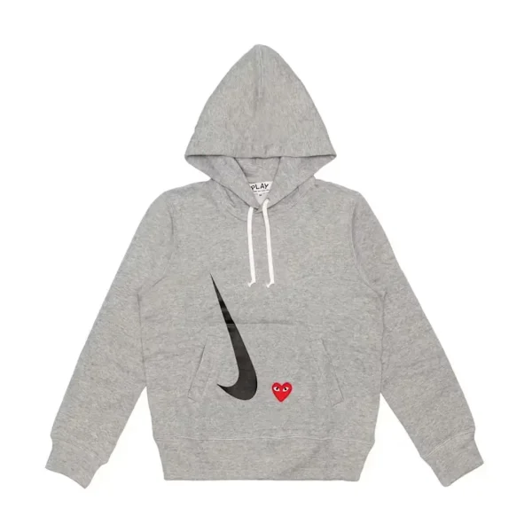 Comme des Garcons PLAY x Nike Hoodie Front
