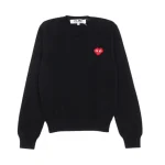 Comme des Garcons x Invader Pixelwappen Knitwear Black Front