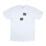 Supreme Comme des Garcons SHIRT Split Box Logo Tee Front