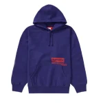 Supreme JUNYA WATANABE CDG MAN Hooded Sweatshirt Royal Front