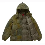 Supreme JUNYA WATANABE CDG MAN Patchwork Puffy Jacket Olive Side