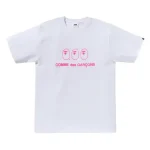 BAPE x Comme des Garcons Osaka I Tee White Front
