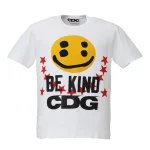 Cactus Plant Flea Market x CDG Smiley Face Be Kind T-shirt White Front