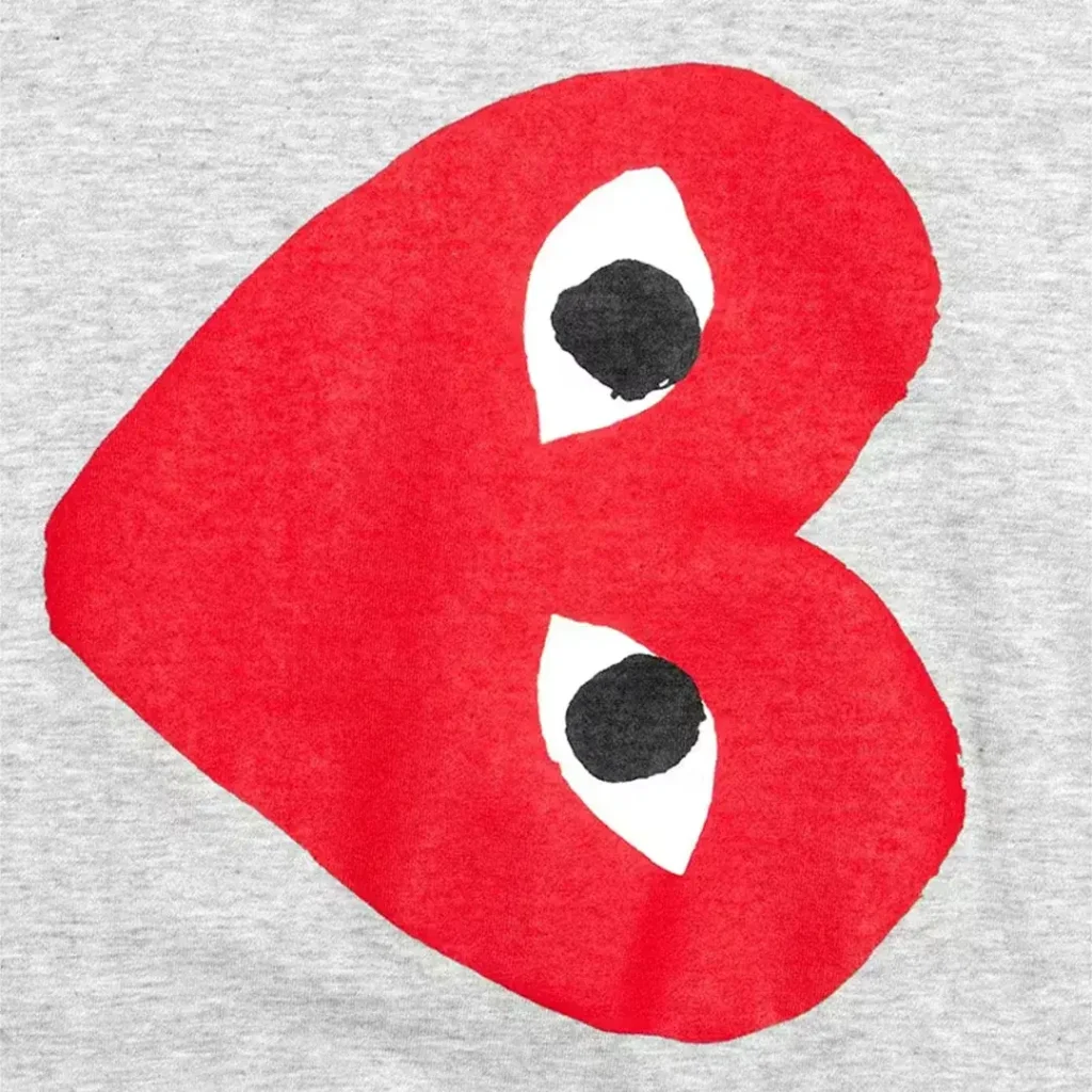 Comme des Garcons PLAY Play Red Sideways Heart LS T-shirt Back