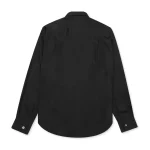 Comme des Garcons PLAY Play Women's Black Emblem Button Up Shirt Black Back