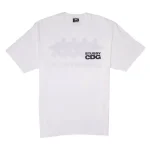 Stussy x CDG Surfman T-shirt White Front