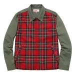 Supreme Comme Des Garcons Work Jacket Olive Front