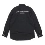 Supreme Comme des Garcons SHIRT Patchwork Button Up Shirt Back